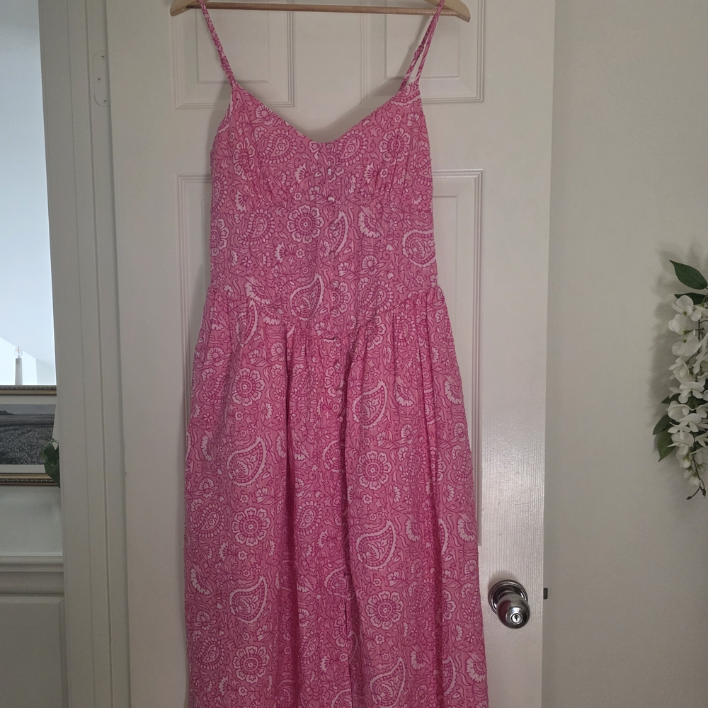 Roller Rabbit x Target Pink Paisley Maxi Dress